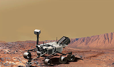 Модель зонда Mars Science Laboratory