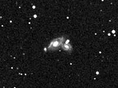 Сталкивающиеся галактики Arp 274