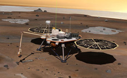 Успешная высадка робота на поверхность Марса