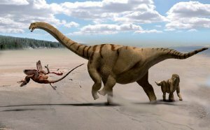 Brontomerus mcintoshi - динозавр с сильными ногами Brontomerus mcintoshi - динозавр с сильными ногами