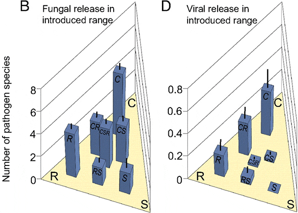    (B)  (D),     -    .         ( .). C  (Competitors); R  (Ruderals); S - (Stress-tolerators). ,    ,           . .    PNAS