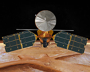    Mars Reconnaissance Orbiter (. NASA/JPL-Caltech)