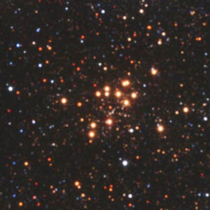 Одно из крупнейших в нашей Галактике звездных скоплений, содержащее 14 красных сверхгигантов, до сих пор скрывалось от астрономов за облаками космической пыли. Фото: NASA/NSF/2MASS/UMass/IPAC-Caltech and D. Figer (Space Telescope Science Institute/Rochester Institute of Technology)